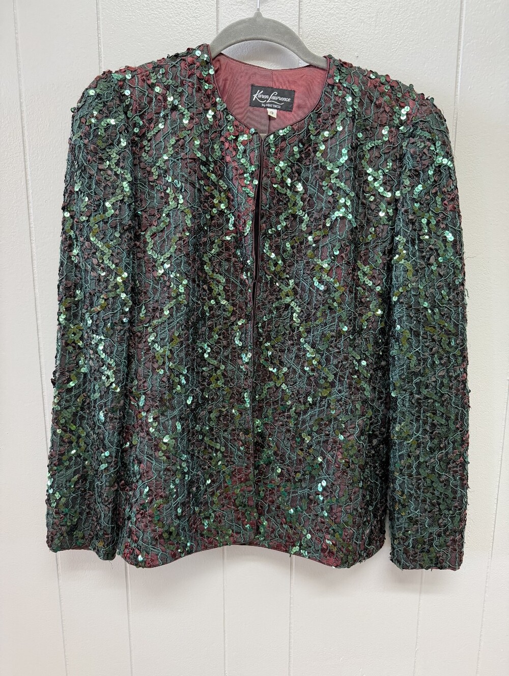 Vintage Karen Laurence Sequin Jacket